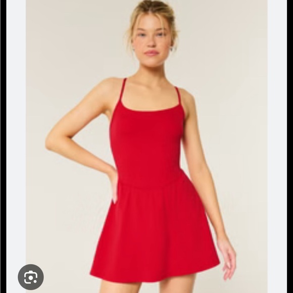Hollister Dresses & Skirts - Hollister Red Mini Active Dress